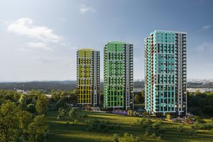 Планування 1-кімнатної квартири в ЖК Академ-Квартал, 47.82 м² Планування 1-кімнатної квартири в ЖК Академ-Квартал, 47.82 м²