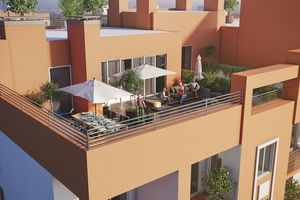 Планування 1-кімнатної квартири в ЖК Апельсин 3, 39.1 м²