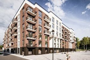 Планування 1-кімнатної квартири в ЖК Auroom Forest, 39.39 м² Планування 1-кімнатної квартири в ЖК Auroom Forest, 39.39 м²