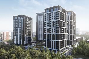 Планування 3-кімнатної квартири в ЖК Avalon Up, 84.04 м² Планування 3-кімнатної квартири в ЖК Avalon Up, 84.04 м²