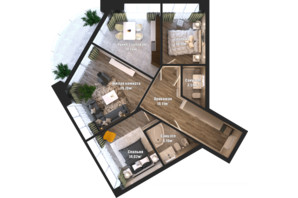 ЖК Bartolomeo Resort Town, р‑н Центральний, вул. Набережна Перемоги, 9б, Дніпро