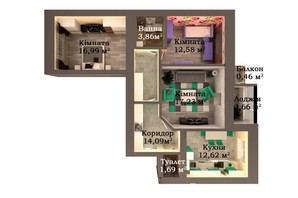 ЖК Caramel Residence, р‑н Завокзальный, ул. Конякина, 3А, 3Б, 3В, 3Г, Луцк