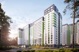 Планировка 3-комнатной квартиры в ЖК City Park 2, 123 м²