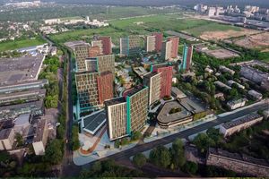 Планировка 1-комнатной квартиры в ЖК Dibrova Park, 47.59 м²