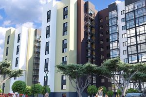 Планировка 1-комнатной квартиры в ЖК Домашний 2, 45.04 м² Планировка 1-комнатной квартиры в ЖК Домашний 2, 45.04 м²