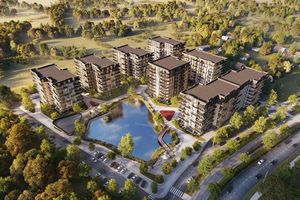 Планировка 4-комнатной квартиры в ЖК Dream Lake, 127.37 м² Планировка 4-комнатной квартиры в ЖК Dream Lake, 127.37 м²