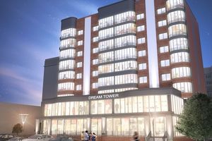 Планування 1-кімнатної квартири в ЖК Dream Tower, 62 м² Планування 1-кімнатної квартири в ЖК Dream Tower, 62 м²
