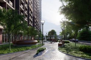 Планировка 1-комнатной квартиры в ЖК Эллада, 41.91 м² Планировка 1-комнатной квартиры в ЖК Эллада, 41.91 м²