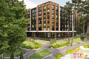 Планування 1-кімнатної квартири в ЖК Forest Park, 46.35 м² Планування 1-кімнатної квартири в ЖК Forest Park, 46.35 м²