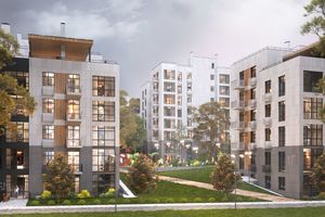 Планировка 3-комнатной квартиры в ЖК Forest hill, 81.1 м²