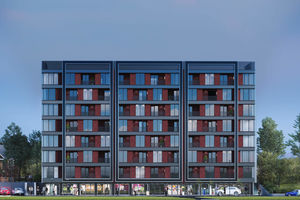 Планування 1-кімнатної квартири в ЖК Галицький, 45.67 м² Планування 1-кімнатної квартири в ЖК Галицький, 45.67 м²