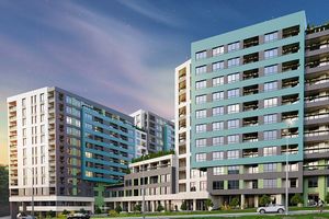 Планировка 1-комнатной квартиры в ЖК Голоські кручі, 43.05 м² Планировка 1-комнатной квартиры в ЖК Голоські кручі, 43.05 м²