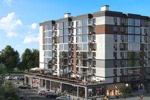 Планування 1-кімнатної квартири в ЖК Idilika Avenue, 45.1 м² Планування 1-кімнатної квартири в ЖК Idilika Avenue, 45.1 м²