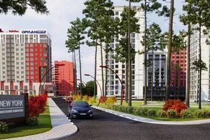 Планування 1-кімнатної квартири в ЖК Irpin City, 41.07 м² Планування 1-кімнатної квартири в ЖК Irpin City, 41.07 м²