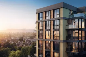 Планировка 1-комнатной квартиры в ЖК Krona Park 2, 47.9 м²