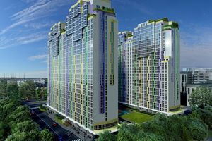 Планування 1-кімнатної квартири в ЖК Курнатовського, 41.94 м² Планування 1-кімнатної квартири в ЖК Курнатовського, 41.94 м²
