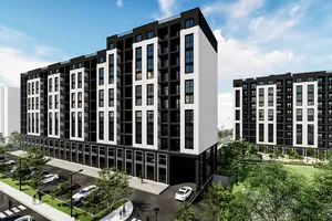 Планировка 1-комнатной квартиры в ЖК Квартал №5, 71.69 м² Планировка 1-комнатной квартиры в ЖК Квартал №5, 71.69 м²
