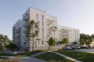 Планування 1-кімнатної квартири в ЖК Квартал Краківський, 42.1 м² Планування 1-кімнатної квартири в ЖК Квартал Краківський, 42.1 м²
