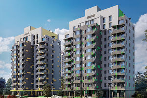 Планування 3-кімнатної квартири в ЖК Кирилівський Гай, 81.3 м² Планування 3-кімнатної квартири в ЖК Кирилівський Гай, 81.3 м²