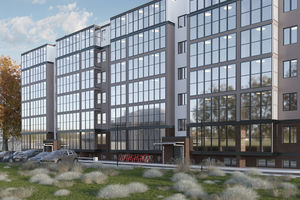 Планировка 1-комнатной квартиры в ЖК Левобережный, 41.5 м² Планировка 1-комнатной квартиры в ЖК Левобережный, 41.5 м²
