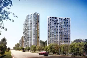 Планировка 1-комнатной квартиры в ЖК Madison Gardens, 46 м²