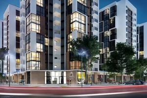 Планування 1-кімнатної квартири в ЖК Manhattan, 33 м² Планування 1-кімнатної квартири в ЖК Manhattan, 33 м²