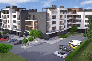 Планировка 1-комнатной квартиры в ЖК Manhattan, 45.46 м² Планировка 1-комнатной квартиры в ЖК Manhattan, 45.46 м²