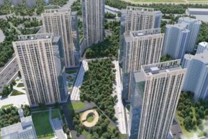 Планировка 2-комнатной квартиры в ЖК Метрополис, 66.33 м² Планировка 2-комнатной квартиры в ЖК Метрополис, 66.33 м²