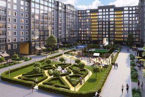 Планування 1-кімнатної квартири в ЖК Millennium State, 40.3 м² Планування 1-кімнатної квартири в ЖК Millennium State, 40.3 м²