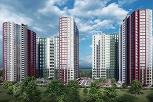 Планування 1-кімнатної квартири в ЖК Мілос, 48.86 м² Планування 1-кімнатної квартири в ЖК Мілос, 48.86 м²