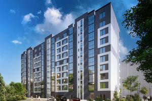 Планування 1-кімнатної квартири в ЖК Молодіжний, 46.32 м² Планування 1-кімнатної квартири в ЖК Молодіжний, 46.32 м²