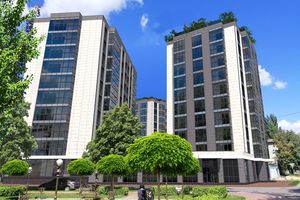 Планировка 3-комнатной квартиры в ЖК Oasis, 117.7 м² Планировка 3-комнатной квартиры в ЖК Oasis, 117.7 м²
