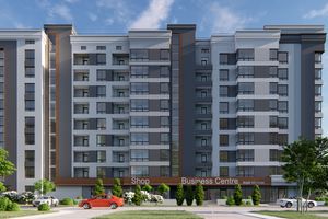Планировка 1-комнатной квартиры в ЖК Олимп, 47.5 м² Планировка 1-комнатной квартиры в ЖК Олимп, 47.5 м²