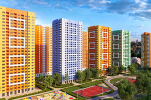 Планування 2-кімнатної квартири в ЖК Orange City, 57.9 м² Планування 2-кімнатної квартири в ЖК Orange City, 57.9 м²