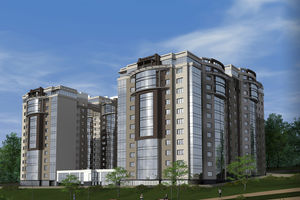 Планування 3-кімнатної квартири в ЖК Панорама, 86.5 м² Планування 3-кімнатної квартири в ЖК Панорама, 86.5 м²