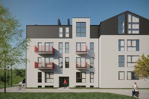 Планировка 3-комнатной квартиры в ЖК Панський маєток, 76.85 м² Планировка 3-комнатной квартиры в ЖК Панський маєток, 76.85 м²