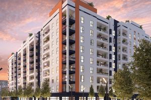 Планировка 1-комнатной квартиры в ЖК Park Residence, 42 м² Планировка 1-комнатной квартиры в ЖК Park Residence, 42 м²