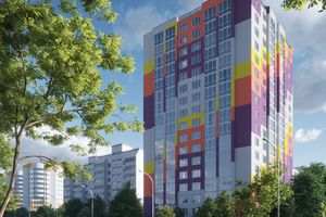 Планування 2-кімнатної квартири в ЖК Парковий на Дніпрі, 76.08 м²