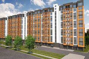 Планування 1-кімнатної квартири в ЖК Перлина Поділля, 37.17 м² Планування 1-кімнатної квартири в ЖК Перлина Поділля, 37.17 м²