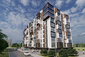 Планування 2-кімнатної квартири в ЖК Перлина Проскурова 2, 64.52 м²