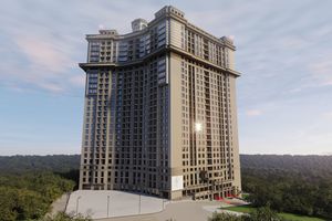 Планування 1-кімнатної квартири в ЖК Посейдон, 38.92 м²