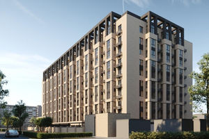 Планування 3-кімнатної квартири в ЖК Promenade, 77.2 м² Планування 3-кімнатної квартири в ЖК Promenade, 77.2 м²