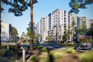 Планування 2-кімнатної квартири в ЖК R2 residence, 62.7 м² Планування 2-кімнатної квартири в ЖК R2 residence, 62.7 м²