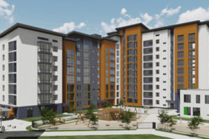 Планировка 3-комнатной квартиры в ЖК Рідний дім, 90.21 м² Планировка 3-комнатной квартиры в ЖК Рідний дім, 90.21 м²