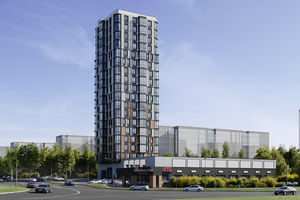Планування 1-кімнатної квартири в ЖК River Hall , 45 м² Планування 1-кімнатної квартири в ЖК River Hall , 45 м²