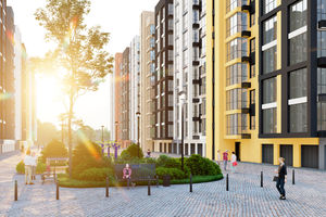 Планировка 1-комнатной квартиры в ЖК Щасливий у Дніпрі, 74.2 м² Планировка 1-комнатной квартиры в ЖК Щасливий у Дніпрі, 74.2 м²