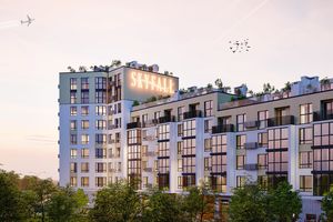 Планування 1-кімнатної квартири в ЖК Skyfall, 81 м² Планування 1-кімнатної квартири в ЖК Skyfall, 81 м²