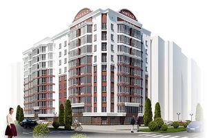 Планування 1-кімнатної квартири в ЖК Sofiya 2, 48.6 м²