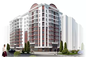 Планировка 1-комнатной квартиры в ЖК Sofiya 2, 48.6 м² Планировка 1-комнатной квартиры в ЖК Sofiya 2, 48.6 м²