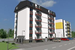 Планування 1-кімнатної квартири в ЖК Сонячний, 29.94 м² Планування 1-кімнатної квартири в ЖК Сонячний, 29.94 м²